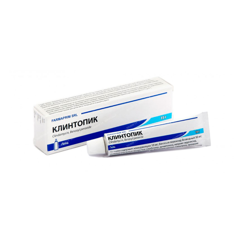 Clintopic gel for nar. approx. (10mg+50mg)/g in tubes 15g per pack. #1