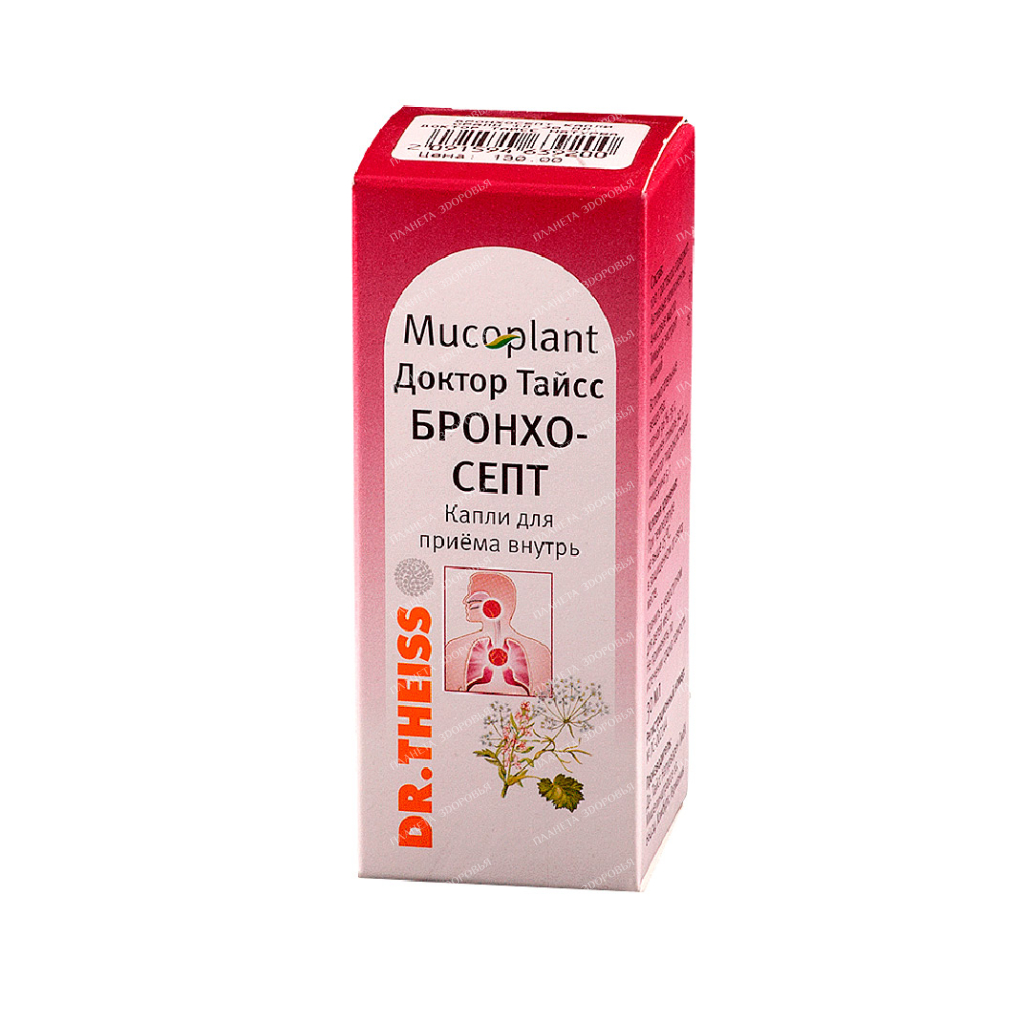 Mucoplant Bronchosept drops for internal use 30ml №1