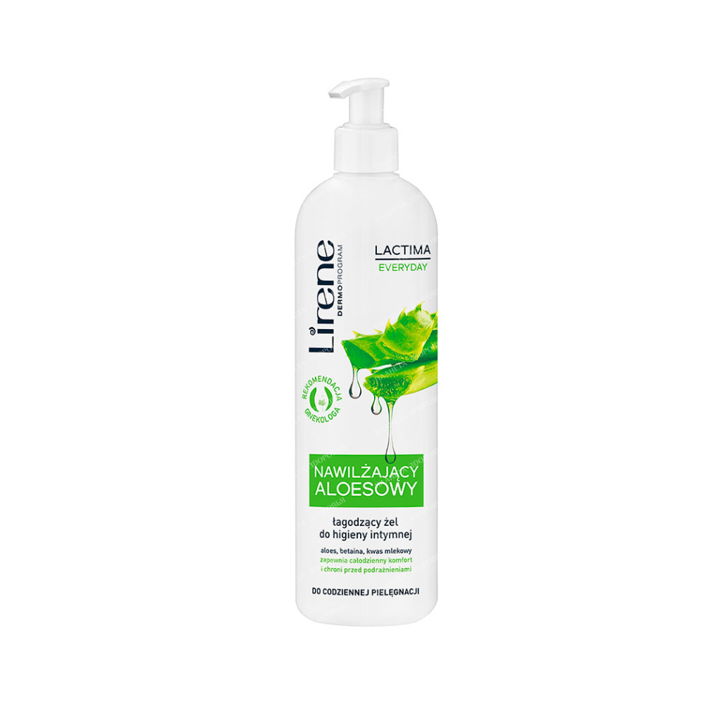 Lirene Moisturizing intimate hygiene gel with aloe vera, 350 ml