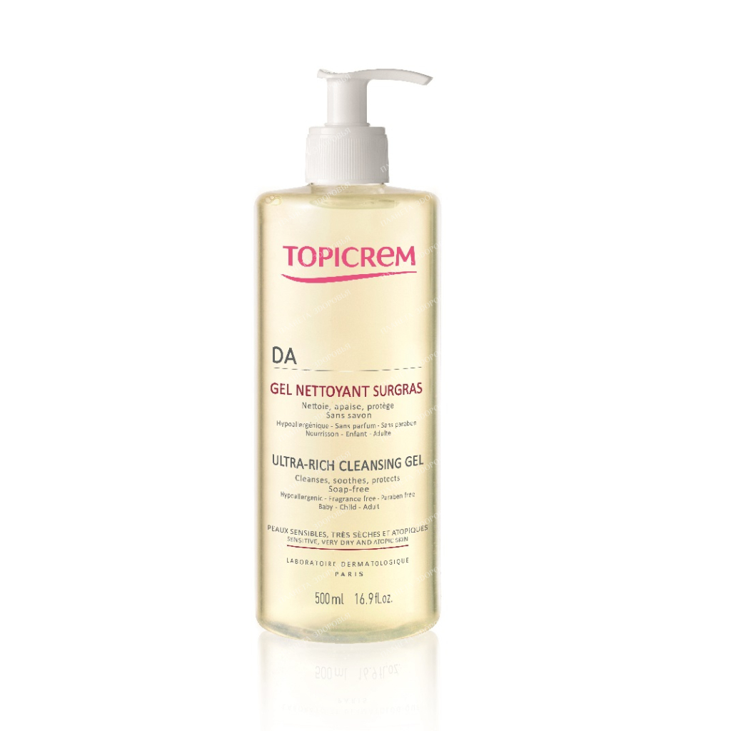 TOPICREM AD Gel ultra rish cleansing, 500 ml