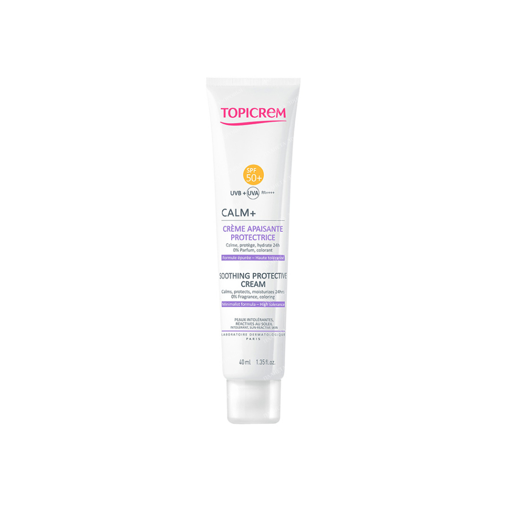 TOPICREM CALM+ Soothing Protective Cream SPF50+, 40 ml