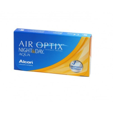 Air Optix Night&Day Aqua Contact Lenses -7.00 Base Curve 8.6 1 Pack