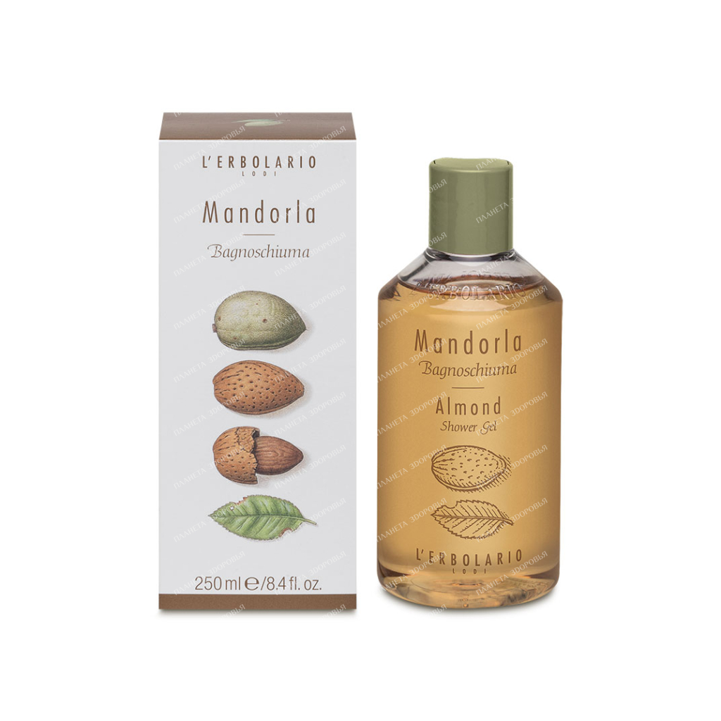 L'Erbolario "ALMOND" Bath gel-foam, 250 ml