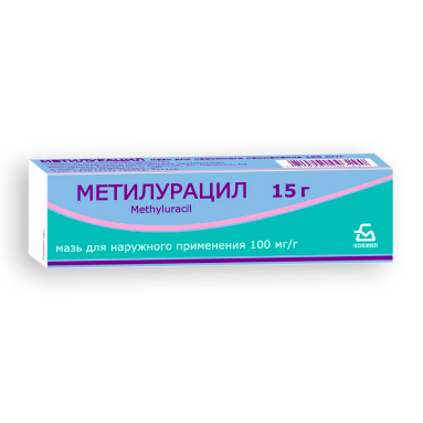 Borisov ZMP Methyluracil Ointment 100mg/g 15g