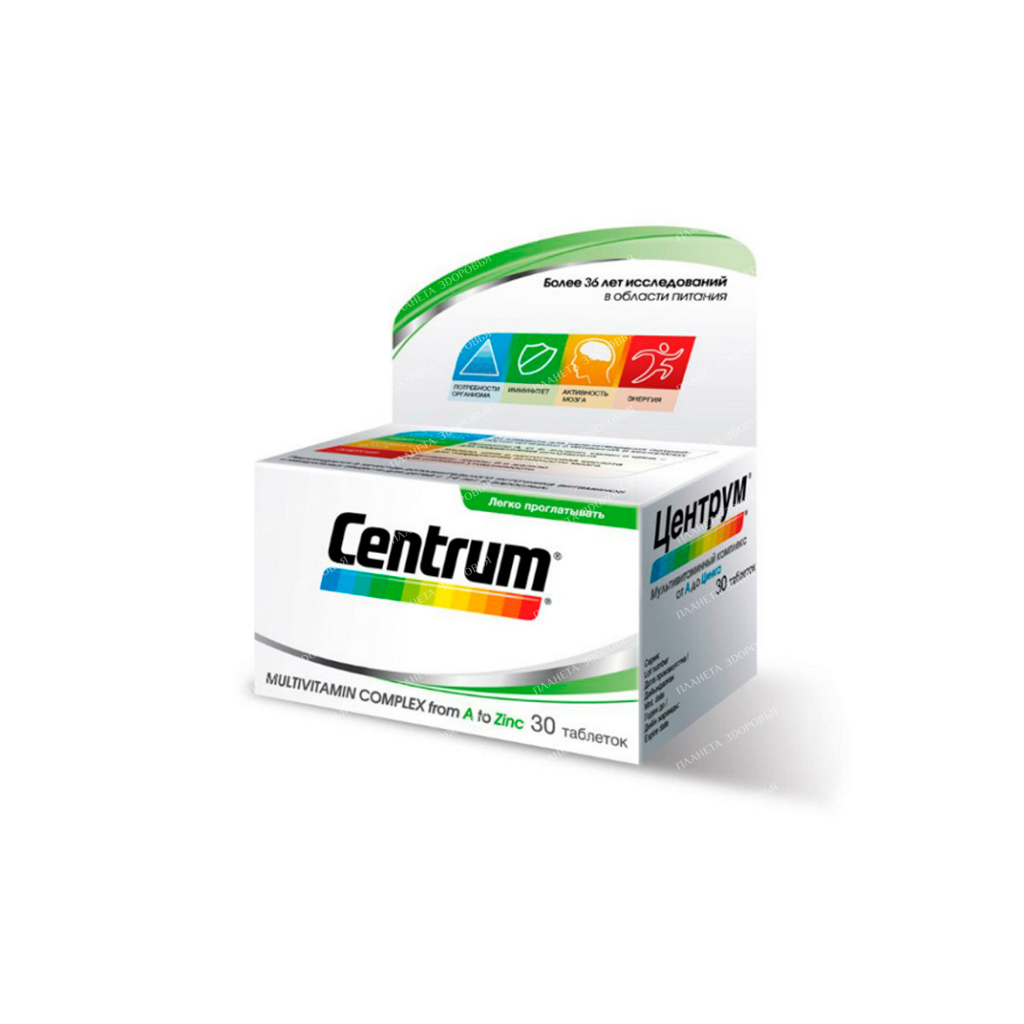 Centrum Multivitamin complex from A to Zinc tablets №30