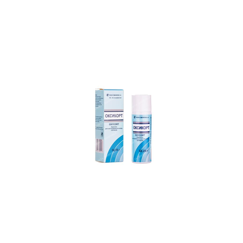 Oxycort aerosol (9.3mg+3.1mg)/g 32.25g №1