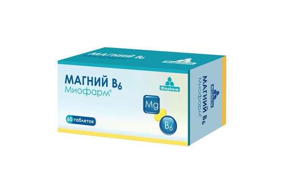 Magnesium B6 60 Tablets: Stress Relief & Sleep Aid