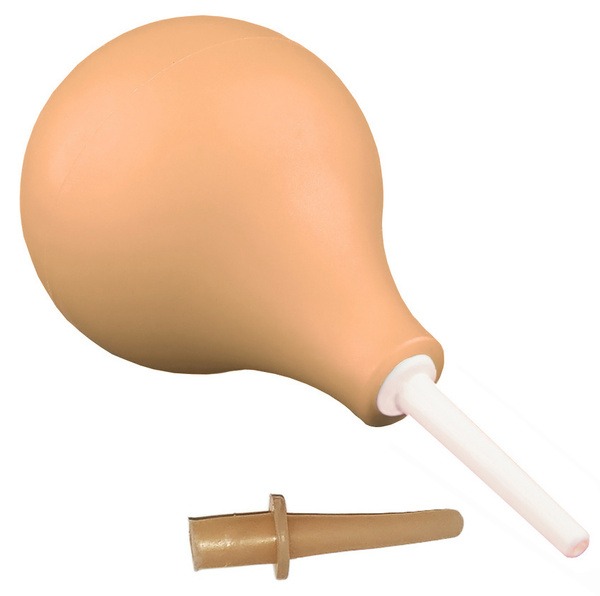 Rubber Enema Bulb Syringe TTK B-9, 250ml, Dual Tip