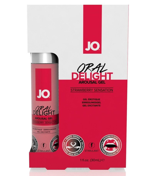 Strawberry Oral Lubricant: 30ml Delight
