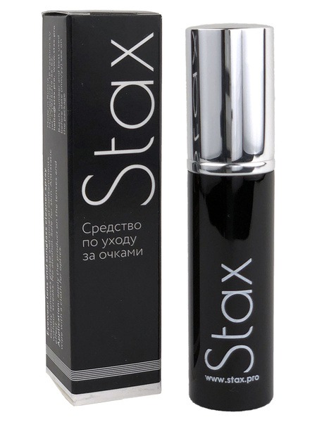 Stax Glasses Cleaning Spray, Silver, 10ml