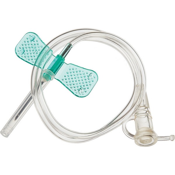 Butterfly Needle with Luer Lock (100 Pack) for Small Veins