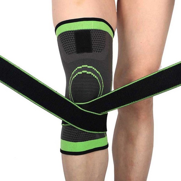 Elastic Knee Brace with Adjustable Strap: Universal Knee Support