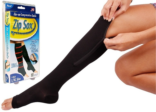 Compression Socks Black - 20-30 mmHg