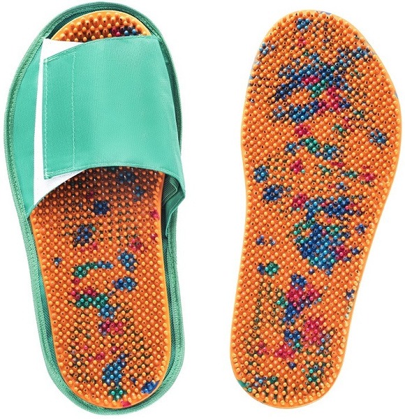 Lyapko Applicator Insoles Plus (Orange, Sizes 40-43, 2 Pairs)