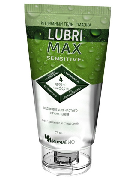 Lubrimax Sensitive Intimate Gel Lubricant, 75ml