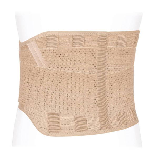 Lumbar-Sacral Support Belt (25cm), XL - Semi-Rigid, Ecoten