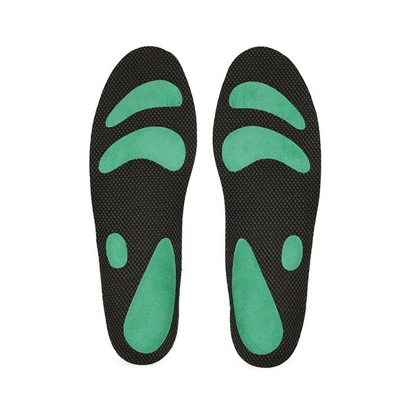 Green Orthotic Arch Support Insoles, Size 42