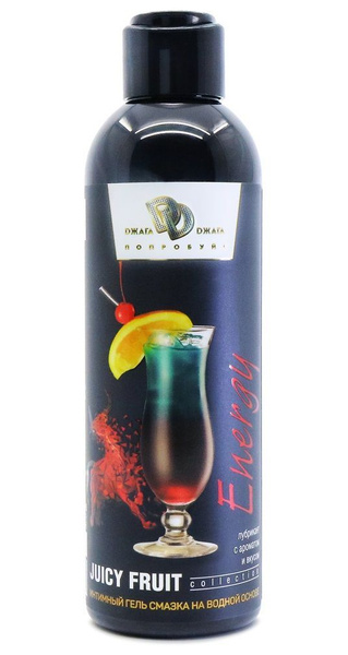 Juicy Fruit Energy Drink Flavored Lubricant - 200ml
