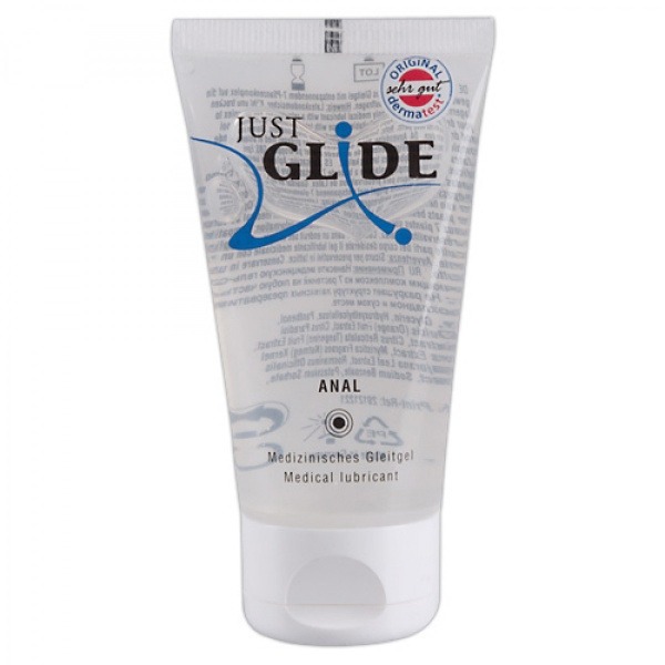 Water-Based Anal Lubricant: Just Glide Medical Grade