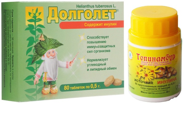 Dolgolet Diabetes Supplements: 80 Tablets + 80 Artichoke Tablets
