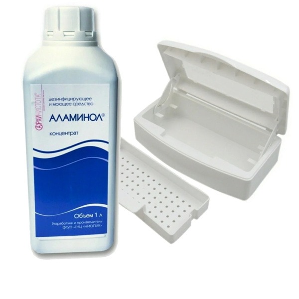 Alaminol Disinfectant Concentrate: Sterilization & Disinfection Instrument Bath