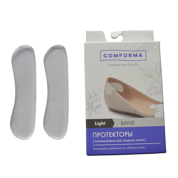 Heel Protectors with Silicone Gel Cushions - BAND COMFORMA Light C 1415