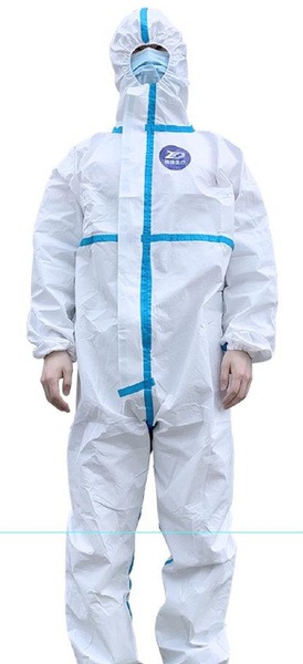 Disposable Protective Coverall, 175cm, Large
