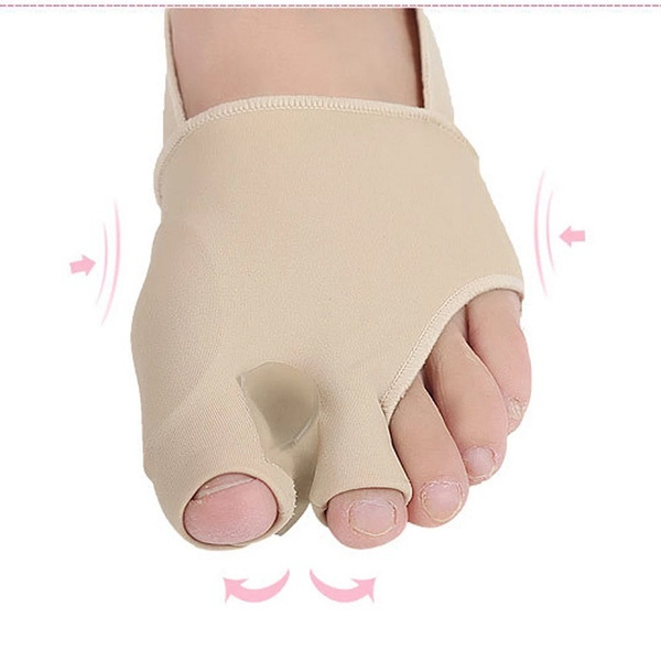 Silicone & Elastic Bunion Corrector with Heel Strap | Pain Relief for Corns, Blisters, Ingrown Nails | One Size Fits All