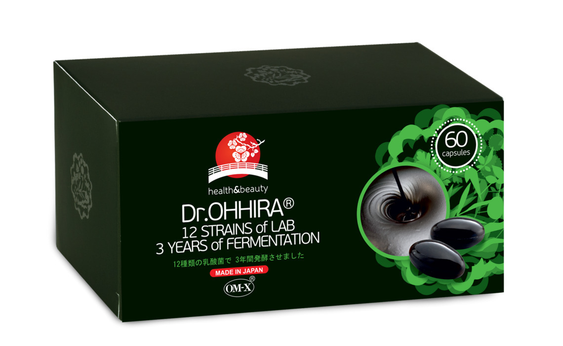 Dr.OHHIRA OM-X Fermented Plant Complex Capsules 60 Pack