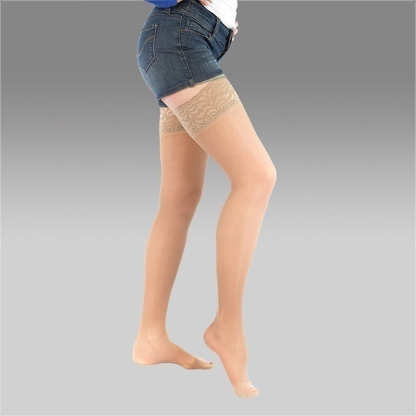 Beige Compression Stockings, Class 1 Compression: Ergoforma