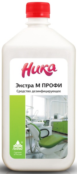 Nika Extra M Pro Disinfectant Concentrate - 1 Liter