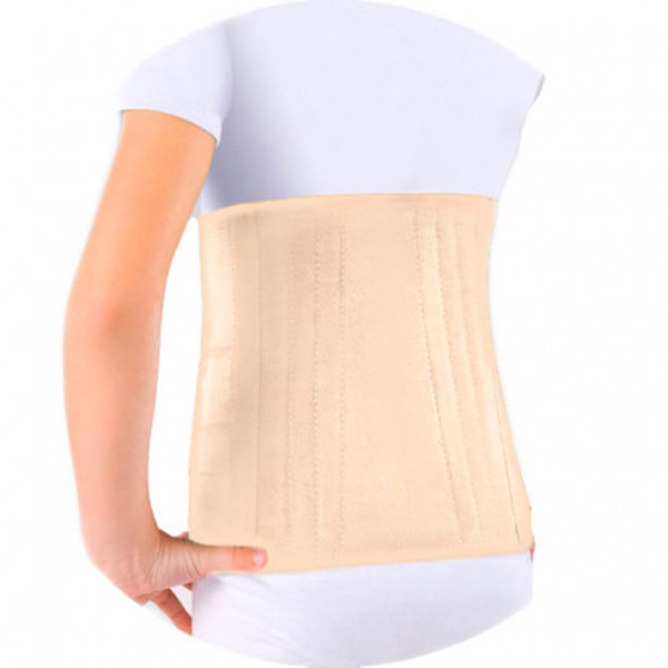 Orto KPK-110 Beige Lumbar Support Corset (Medium, 32cm, Strong Support)