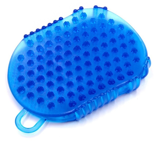 Cellulite Massage Glove: Double-Sided, Hanging Design