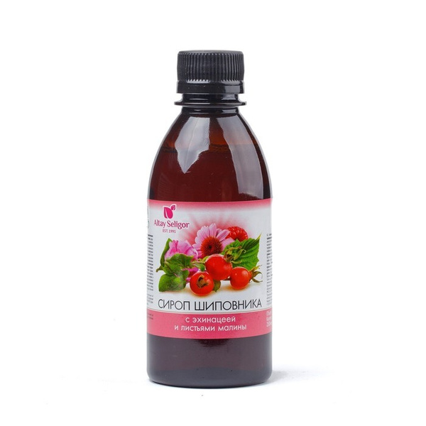 Rose Hip Syrup with Echinacea & Raspberry Leaf - Cold & Flu Relief (250ml)