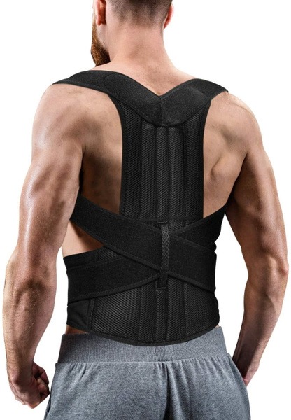 Back Support Brace (Medium): Pain Relief & Posture Correction