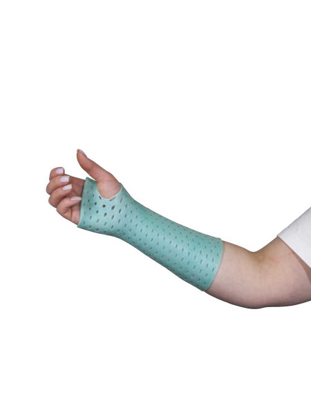 Blue ORDEKT Wrist Brace, XS (4.9"-5.7") - Plastic Splint