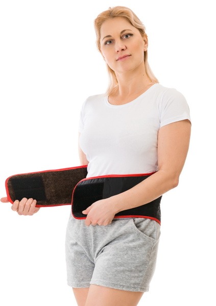 Heated Dog Hair Back Support Belt (Size M, 48-50)