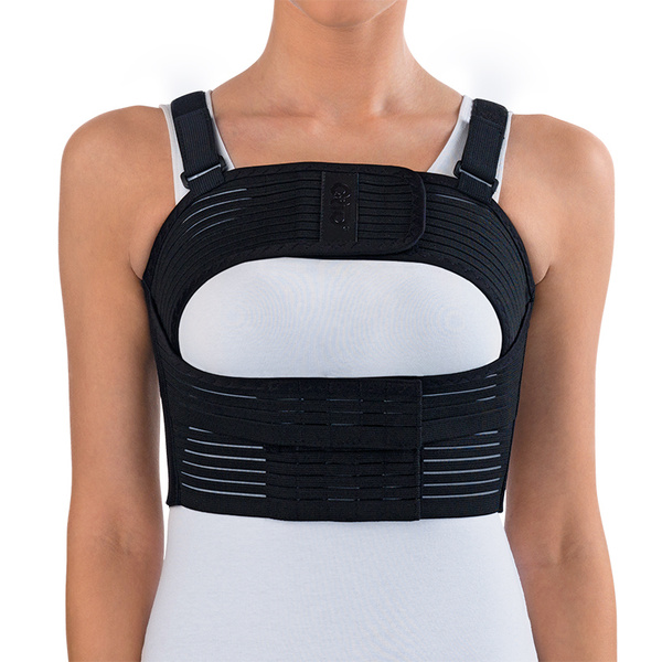 Women's Post-Surgery Chest Bandage Orto BGK 422 (Black XL)