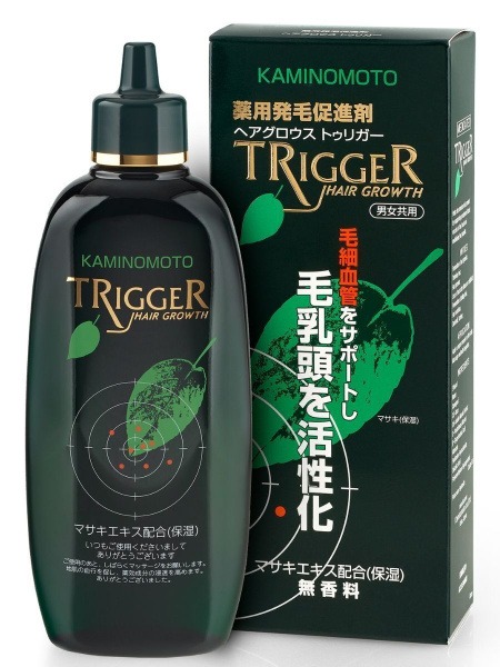 Kaminomoto Trigger Hair Growth Activator: Vitamins Against Hair Loss & Dandruff (180ml)