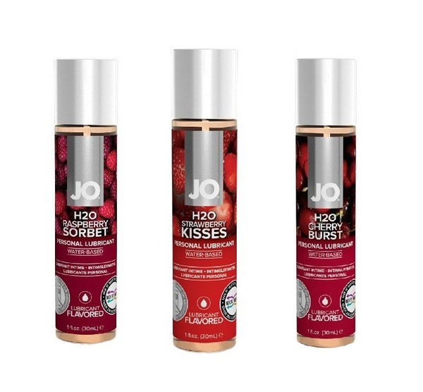 System JO Berry Jelly Lubricant Variety Pack (3 x 30ml)