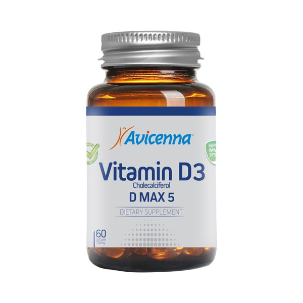 Avitsenna Vitamin D3 5000 IU: Maximum Strength