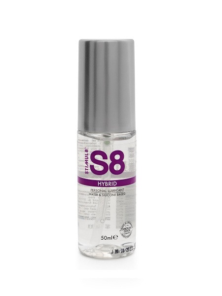 Stimul8 Hybrid Water-Silicone Lubricant Gel (50ml)