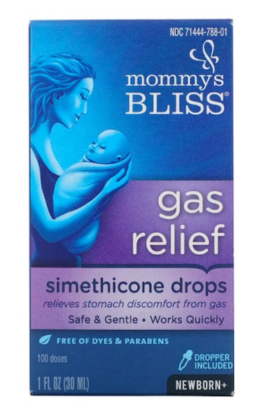Mommy's Bliss Gripe Water: Simethicone Drops for Gas Relief (Newborn+)