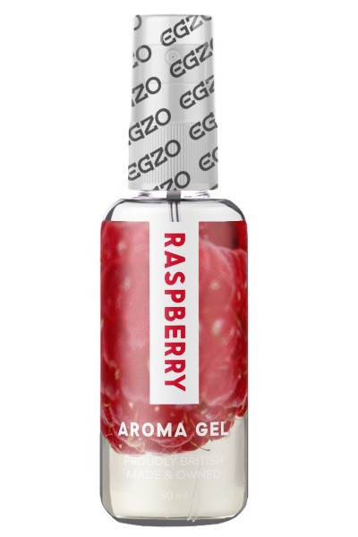 Water-Based Oral Lubricant with Raspberry Flavor - EGZO AROMA 50ml