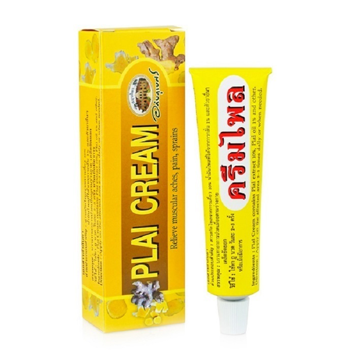 Plai Ginger Cream for Joint, Muscle Pain & Bruises (25g, Thailand)