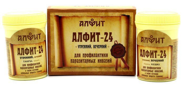 Alfit-24 Antiparasitic Capsules (60g x 2)
