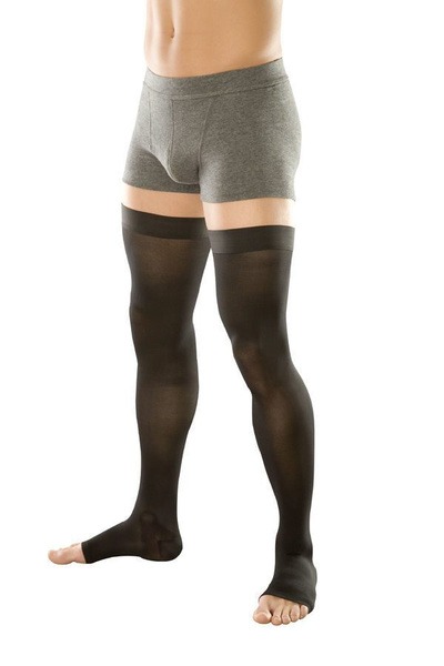 Ergoforma Compression Socks (Black, 20-30 mmHg, 2 Pack)
