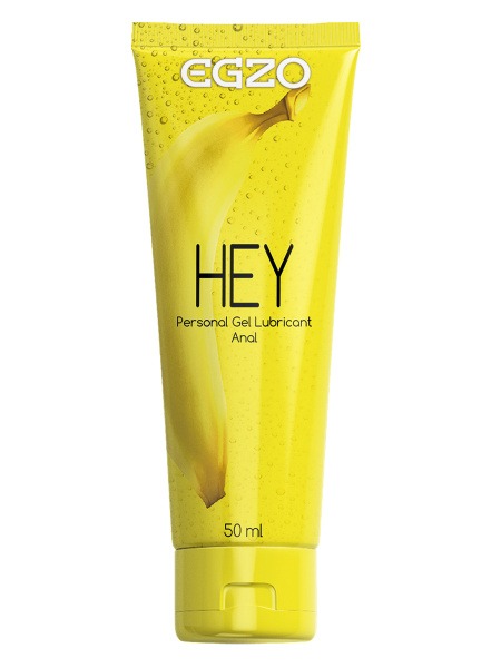 Banana-Flavored Water-Based Anal Lubricant (50ml)