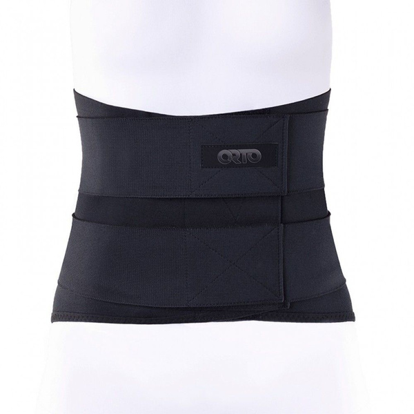 CPK-110 ORTO Black Mesh Lumbar Support Corset (Medium)