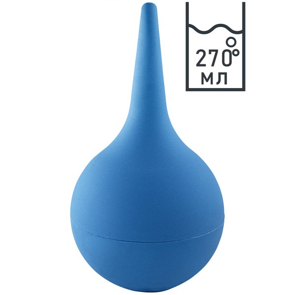 Alphaplastic PVC Enema Syringe, Size 9 (Soft Tip), 270ml